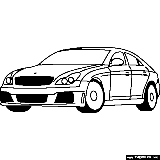 Brabus Rocket Coloring Page