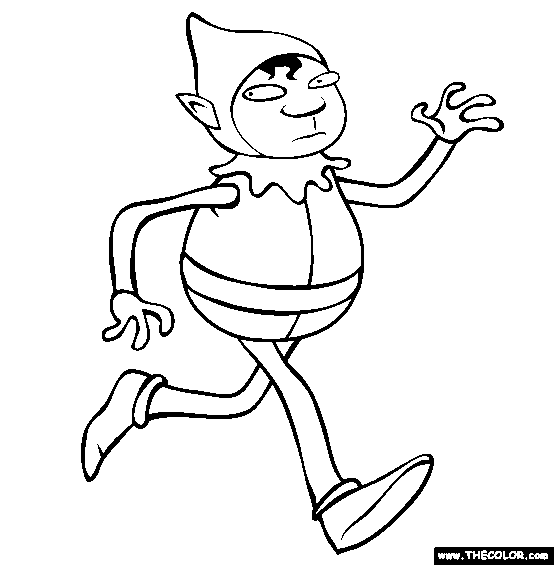 Brownie Coloring Page