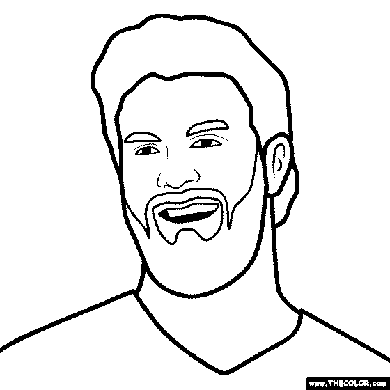 Bryce Harper Coloring Page