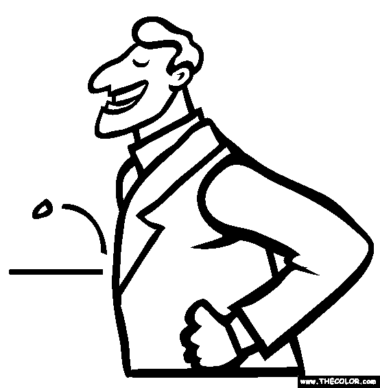 Bullet Proof Suit Coloring Page