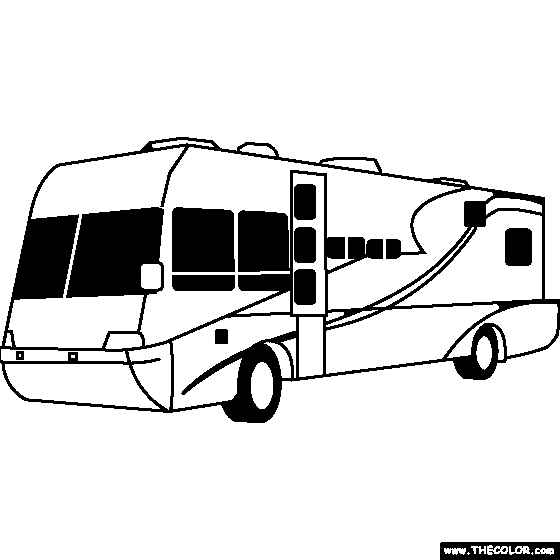 Terra Wind RV Coloring Page