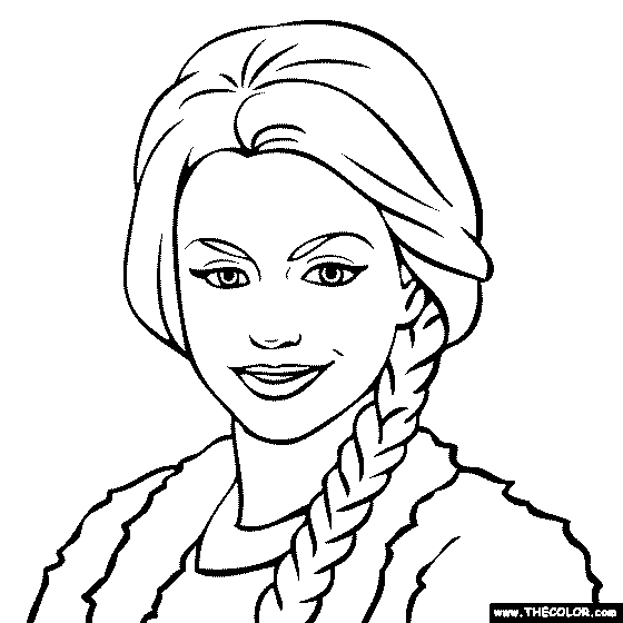 Cher Lloyd Coloring Page