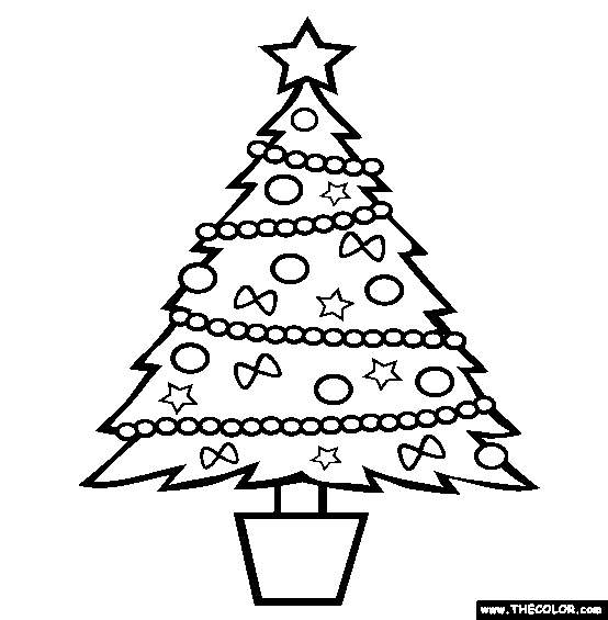  30 Christmas Tree Drawing For Coloring  Coloring Pages Printable 2023