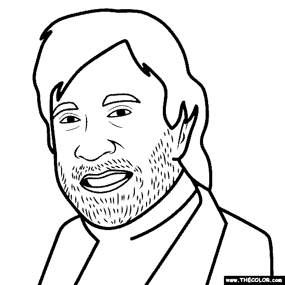 Chuck Norris Coloring Page