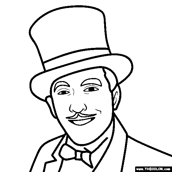 Circus Ringmaster Coloring Page