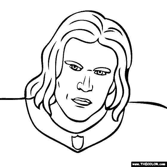 Clay Matthews Coloring Page