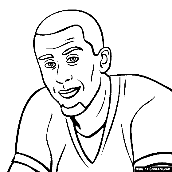 Colin Kaepernick Coloring Page | Colin Kaepernick Coloring