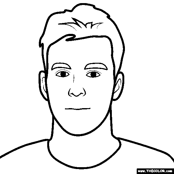 Connor McDavid Coloring Page