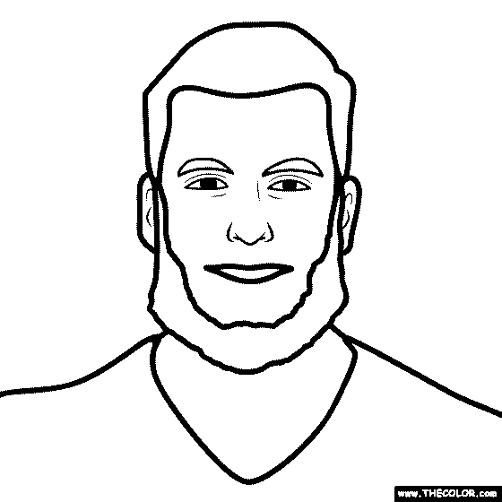 Cooper Kupp Coloring Page