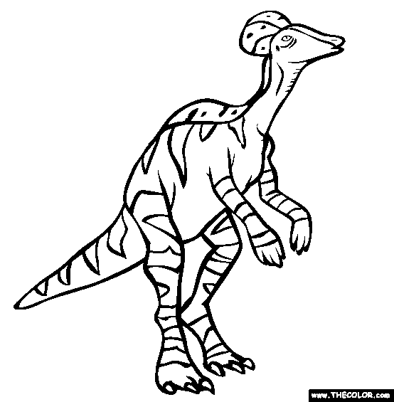 Corythosaurus Coloring Page