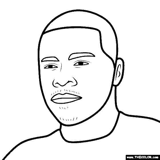 famous rappers coloring pages