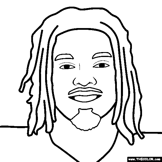 Damar Hamlin Coloring Page