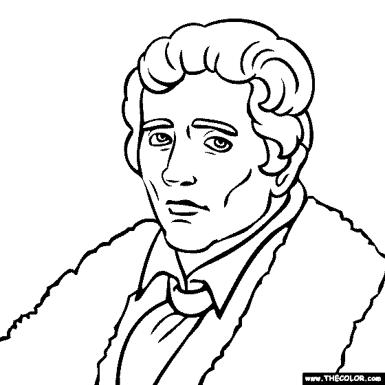 Daniel Boone Coloring Page
