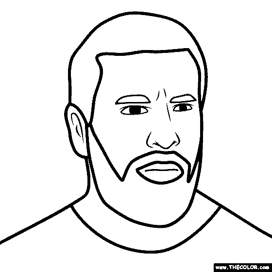 Daniel Bryan Coloring Page