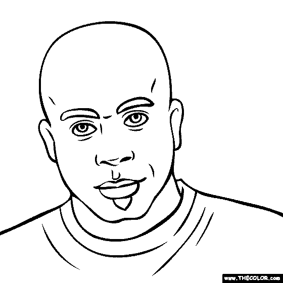 Darius Rucker Coloring Page