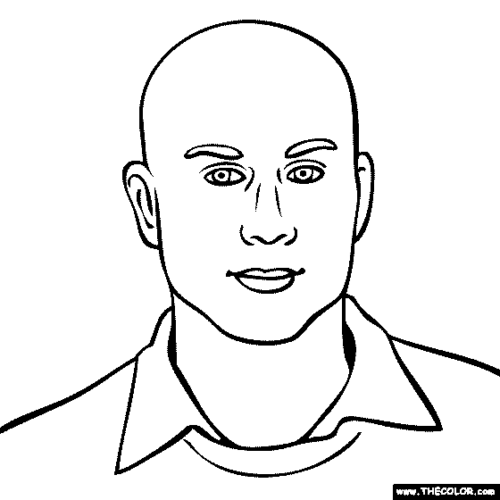 Dave Mirra Coloring Page