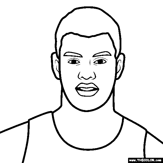 David Robinson Coloring Page