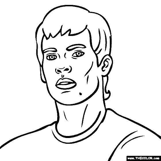 David Silva Coloring Page