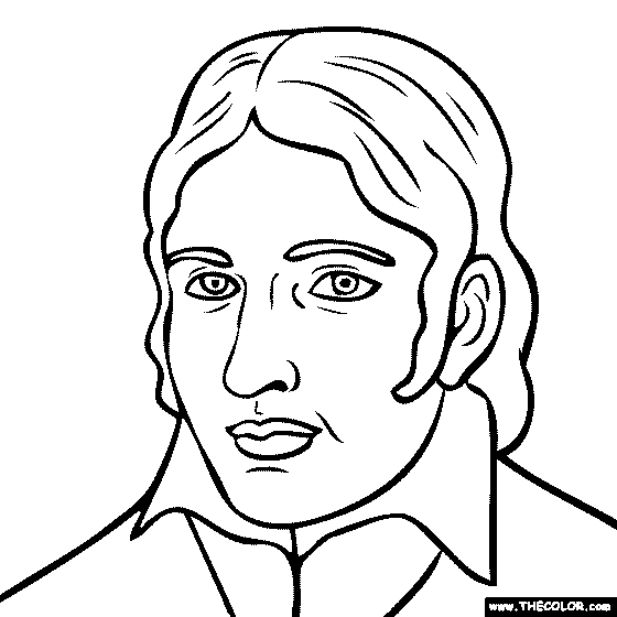 Davy Crockett Coloring Page