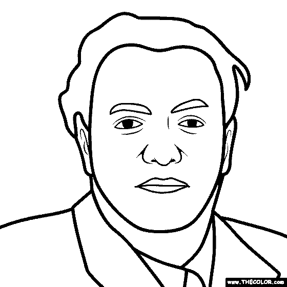 Diego Rivera Coloring Page