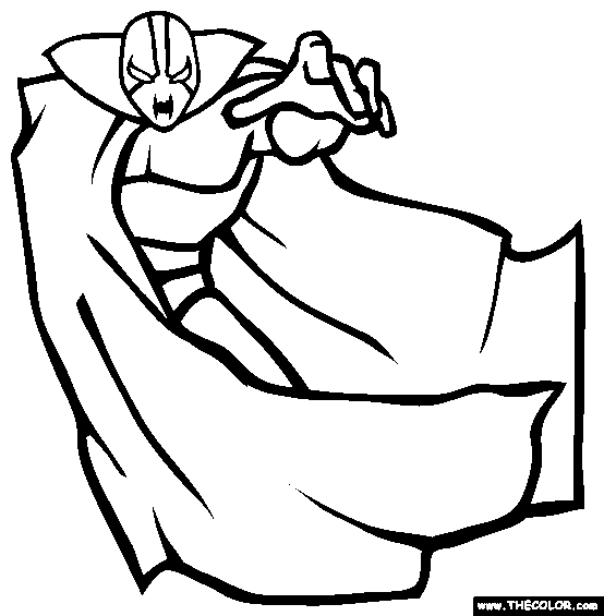 Doctor Enigma Coloring Page