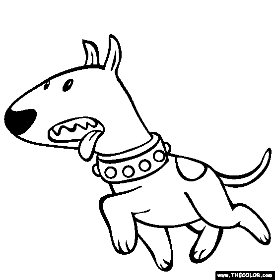 Dog Coloring Page