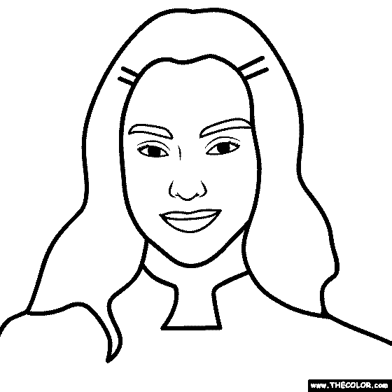 Dove Cameron Coloring Page