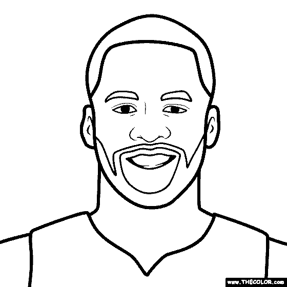 Draymond Green Coloring Page