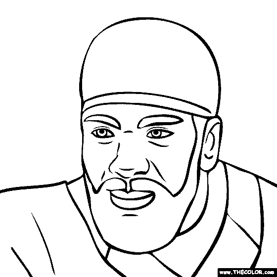 Ed Reed Coloring Page
