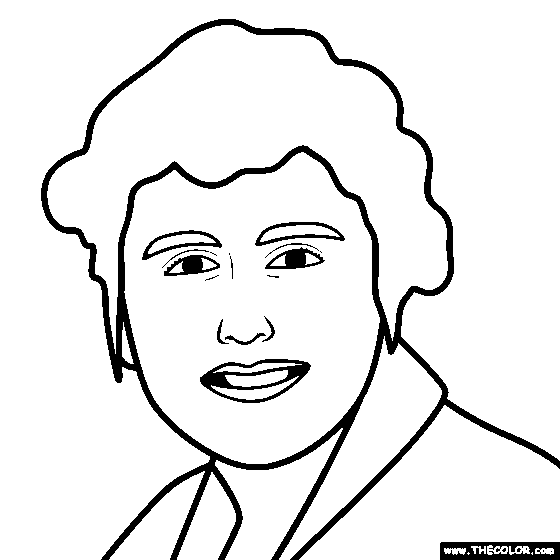 Edith Wilson Coloring Page