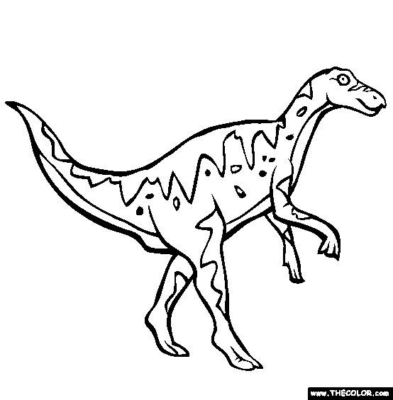 Edmontosaurus Coloring Page