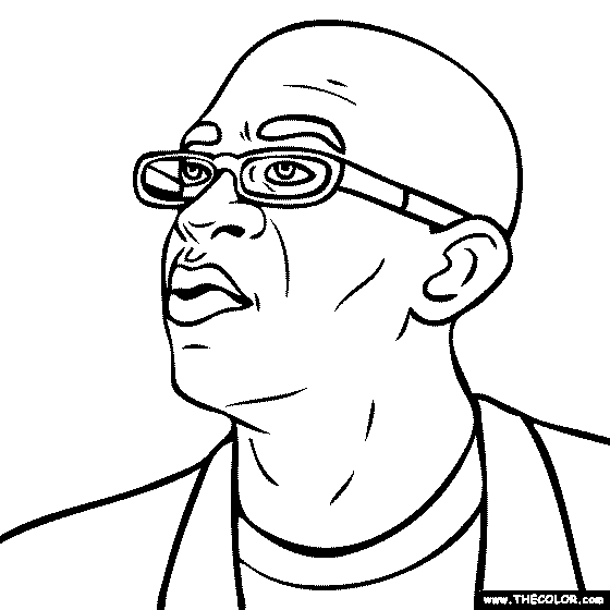 Edwin Moses Coloring Page