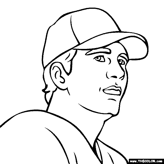 Eli Manning Coloring Page