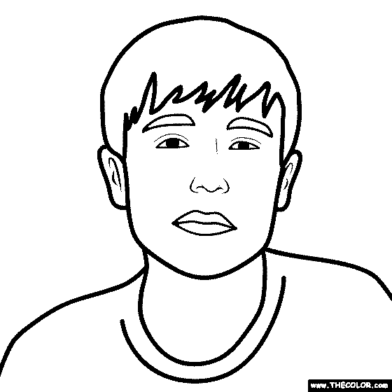 Elliot Page Coloring Page