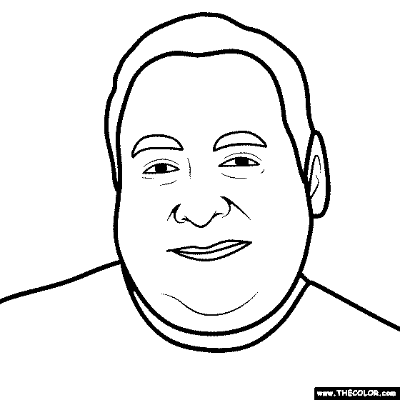 Emeril Lagasse Coloring Page