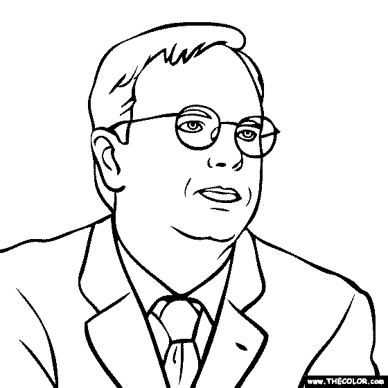 Eric Schmidt Coloring Page