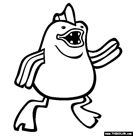 Eugene Coloring Page