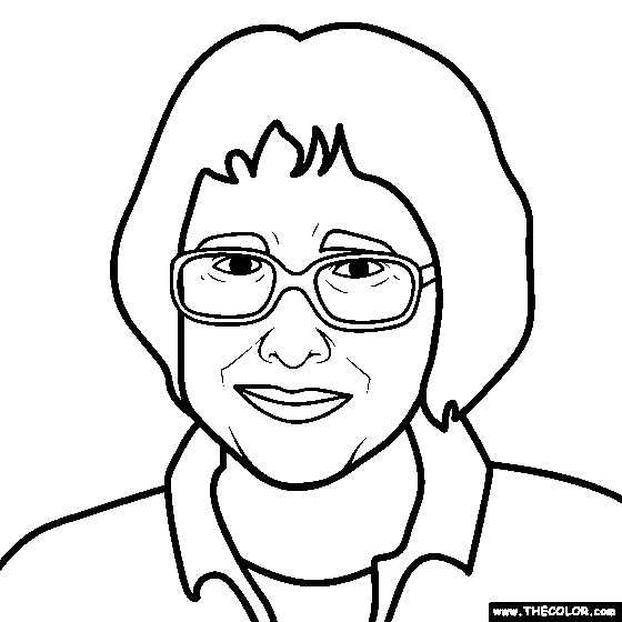 Eugenie Clark Coloring Page