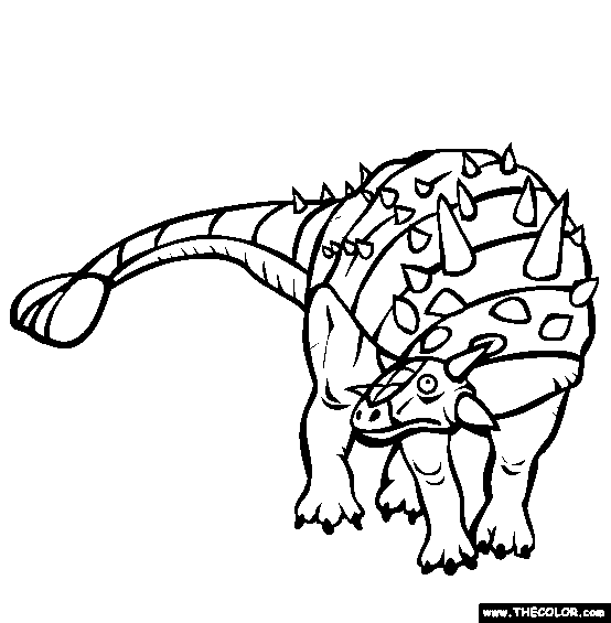 Dinosaur Games online - Dinosaur coloring pages