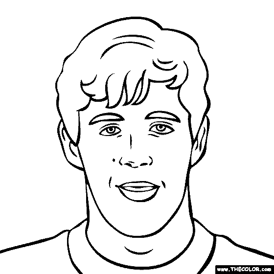 Evgeni Malkin Coloring Page