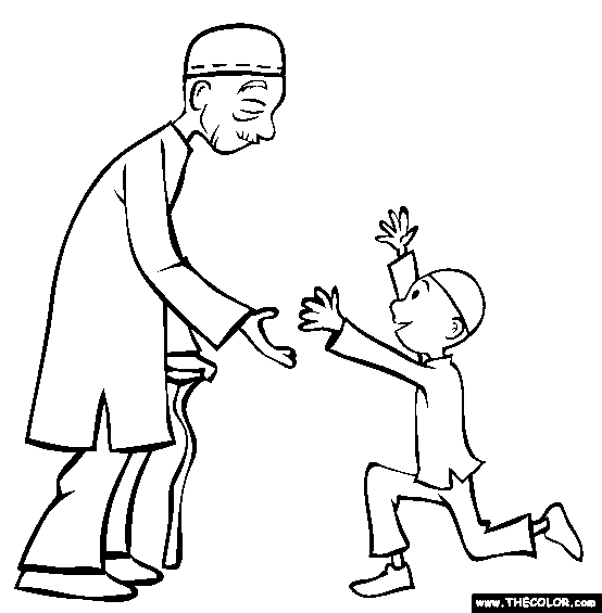 Family Coloring Page