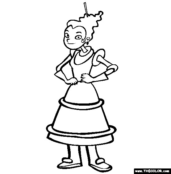 Fashions Coloring Page