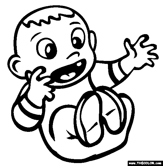 First Tooth Coloring Page