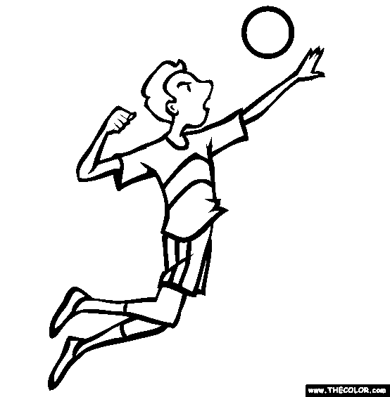Fistball Coloring Page