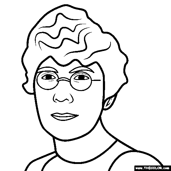 Florence Harding Coloring Page