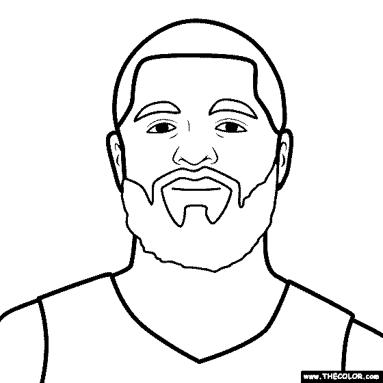 Fred VanVleet Coloring Page