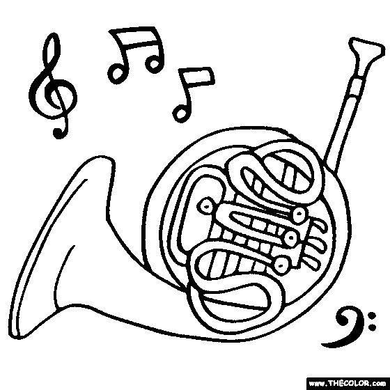 French-horn coloring, Color French-horn