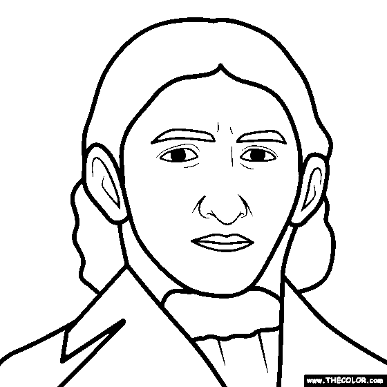 Friedrich Froebel Coloring Page