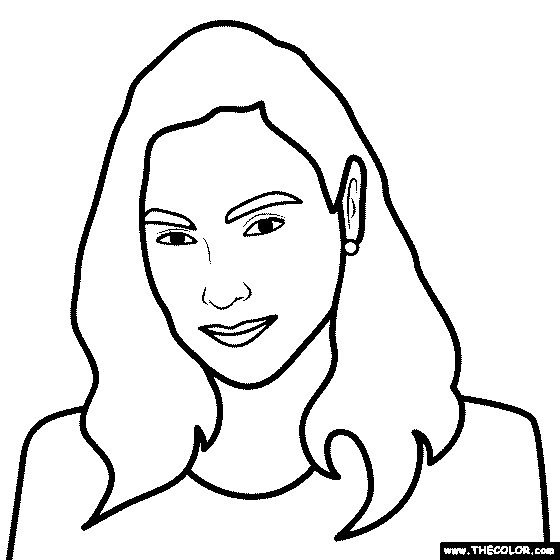 Gal Godot Coloring Page