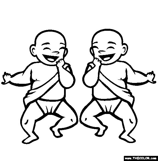 Gemini Coloring Page